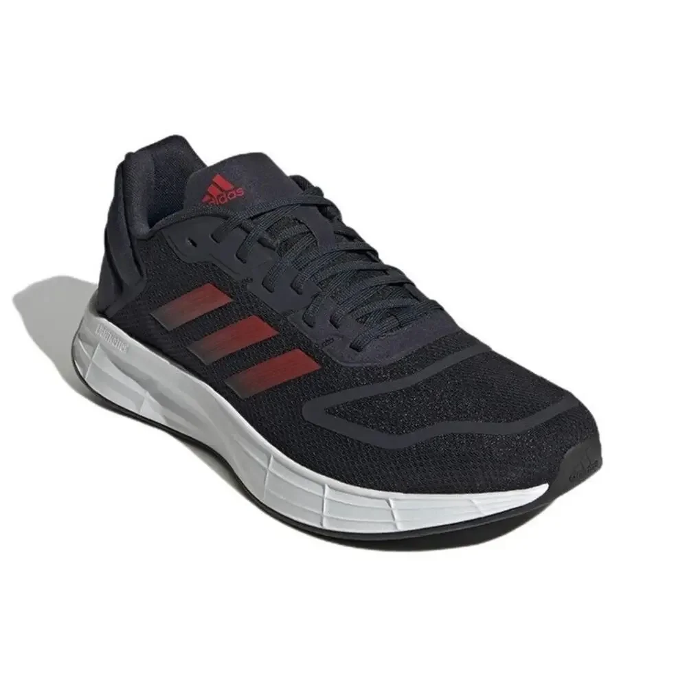 Adidas Duramo 10 Men's Running Shoes - Legend Ink / Vivid Red - Size 11 1/2